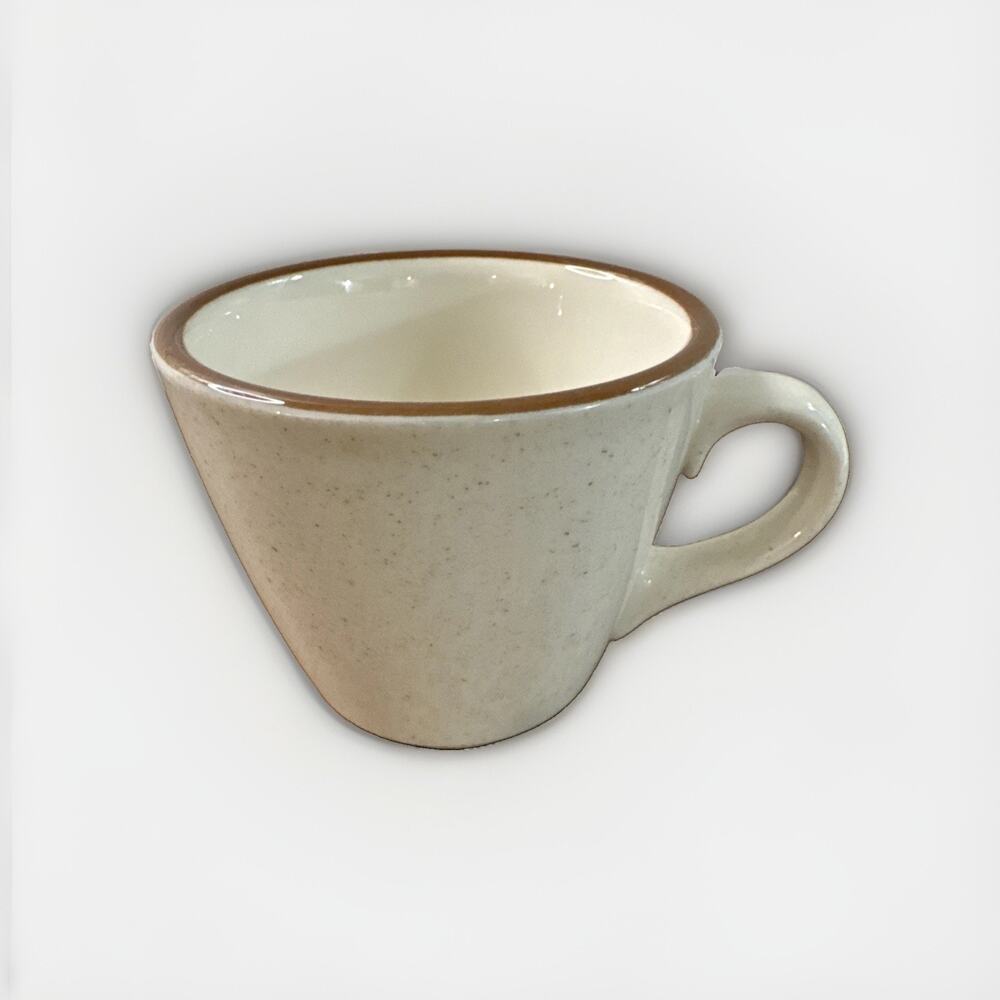 Vintage Syracuse China Mesa Grande Mug Speckled Tan Brown Restaurant Ware Coffee